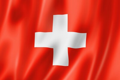 Schweiz Flagge 
